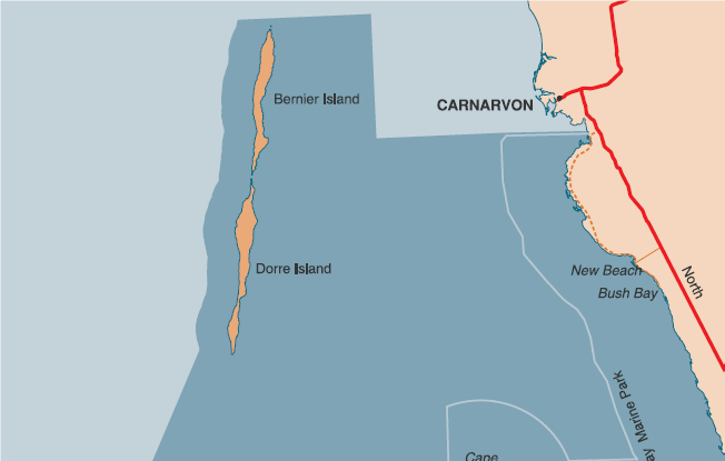 carnarvon map